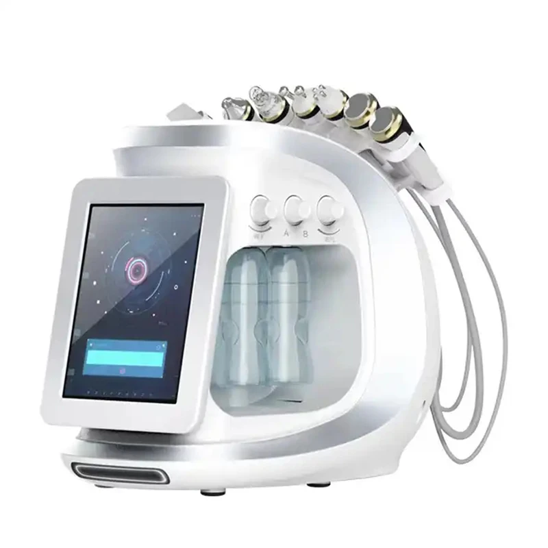 

2023 new Water Dermabrasion Oxygen Ice Blue Hydrafacial Smart Jet Aqua Peel Small Bubble Skin Cleansing Device facial machine