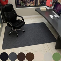 office swivel chair cushion solid color self adhesive non slip washable simple floor mat bedroom living room floor decoration