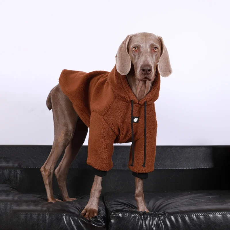 

Куртка для собак, зимняя Флисовая теплая толстовка для больших собак среднего и крупного размера, одежда для собак, зимнее теплое пальто для собак