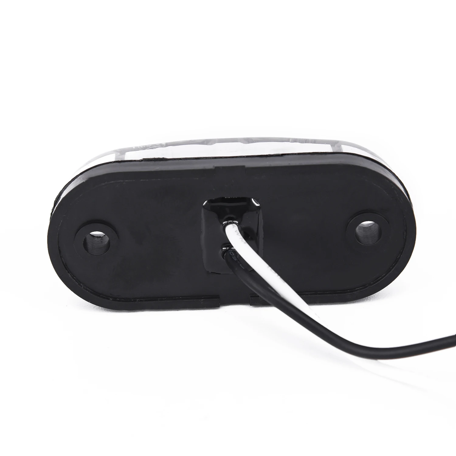 

LED Clearance Trailer Caravan 12V 2pcs White Side Marker Lights Set Waterproof 0.5W Plastic super Lamp Durable
