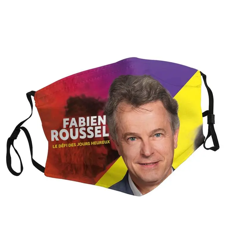 

Fabien Roussel Mask Non-Disposable Face Mask Men Women Dustproof Protection Cover Respirator Mouth Muffle