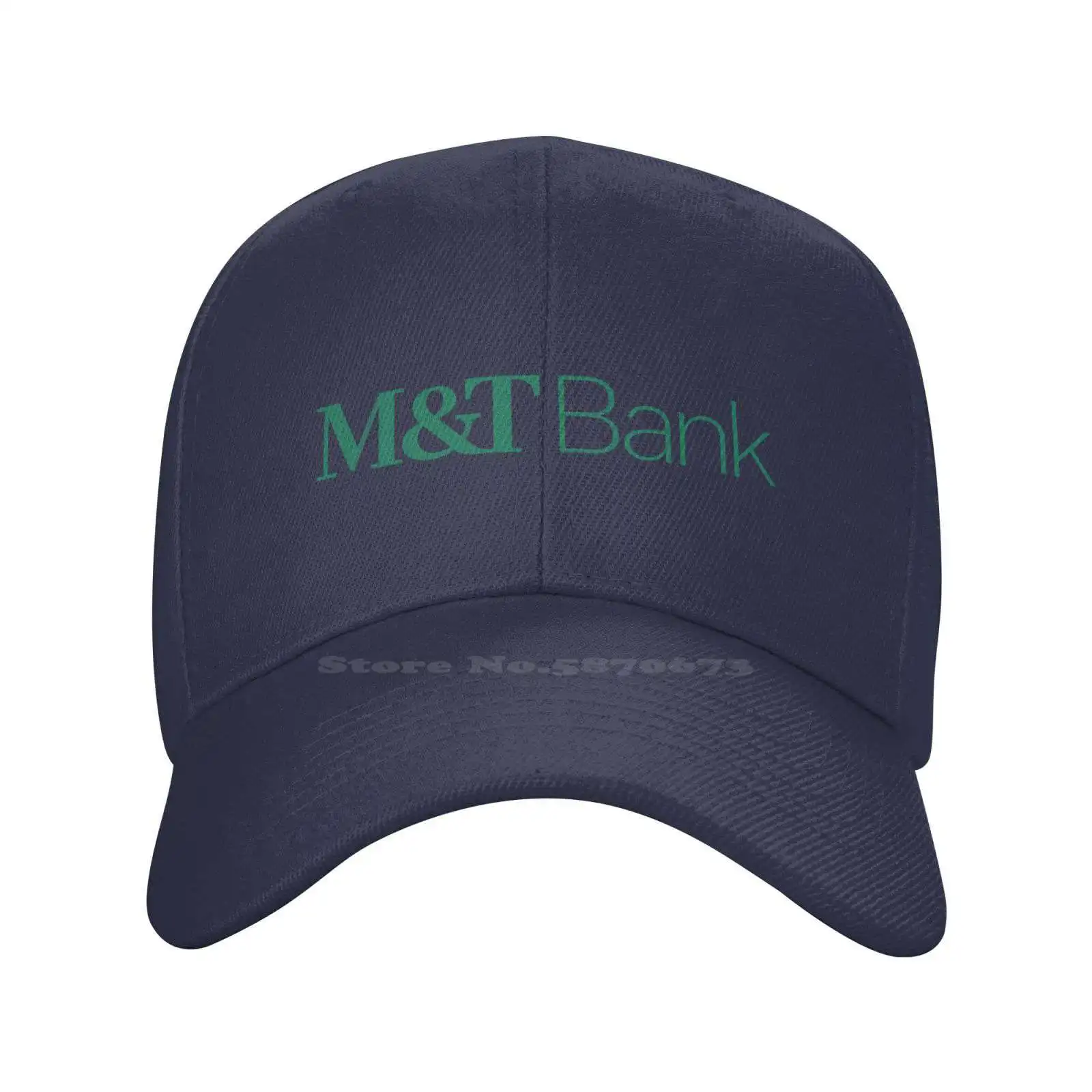 

M&T Bank logo Fashion quality Denim cap Knitted hat Baseball cap