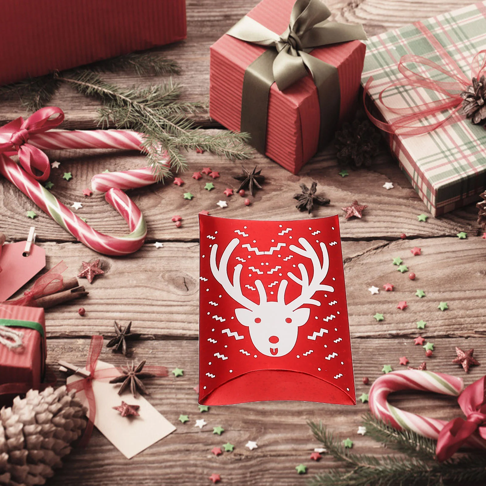 

16Pcs Decorative Gift Box Candy Snack Holding Box Christmas Party Favors Box