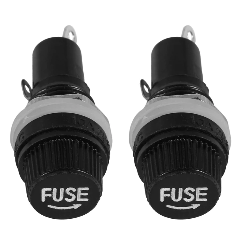 

40 Pcs Electrical Panel Mounted 5 X 20Mm Fuse Holder