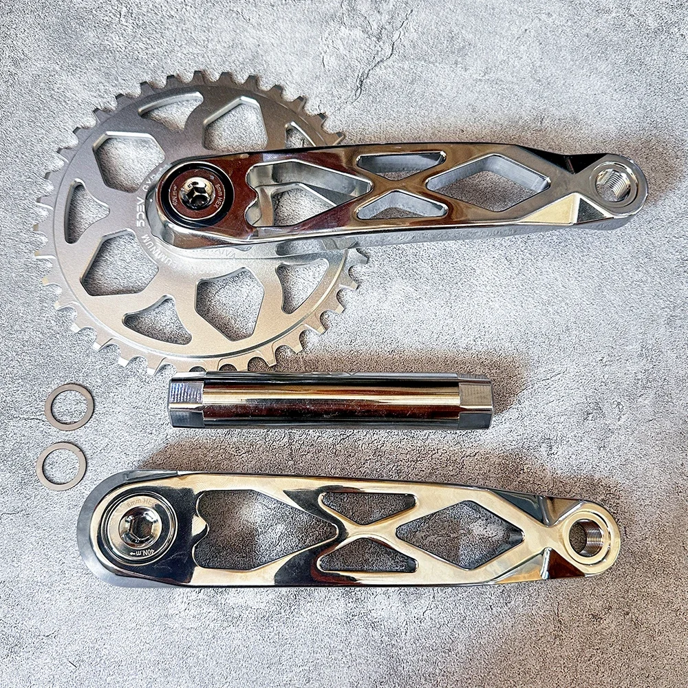 5DEV MTB кривошипная система R-SPEC Trail Enduro велосипедный полый кривошипный шпиндель CNC