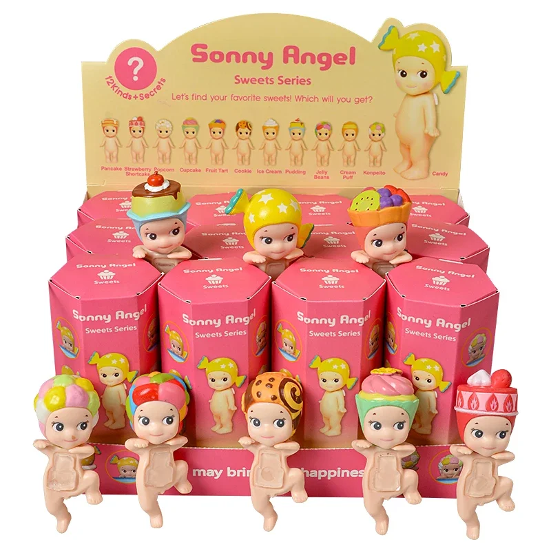 Sonny Angel Hippers Blind Box Toys Anniversary Harvest Series Fruit And Vegetable Anime Figures Ornaments Dolls Children Gift
