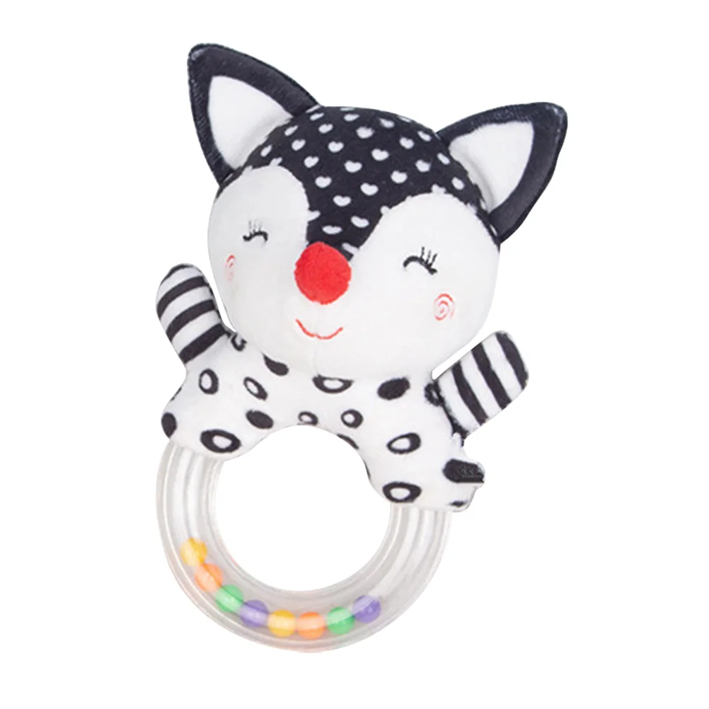 

Babyinfant Months 6 Rattle0Teething Newborn Babies Stuffed Grasping Sensory 12 Stuff Fox Teether Gift Children Soothingmusical