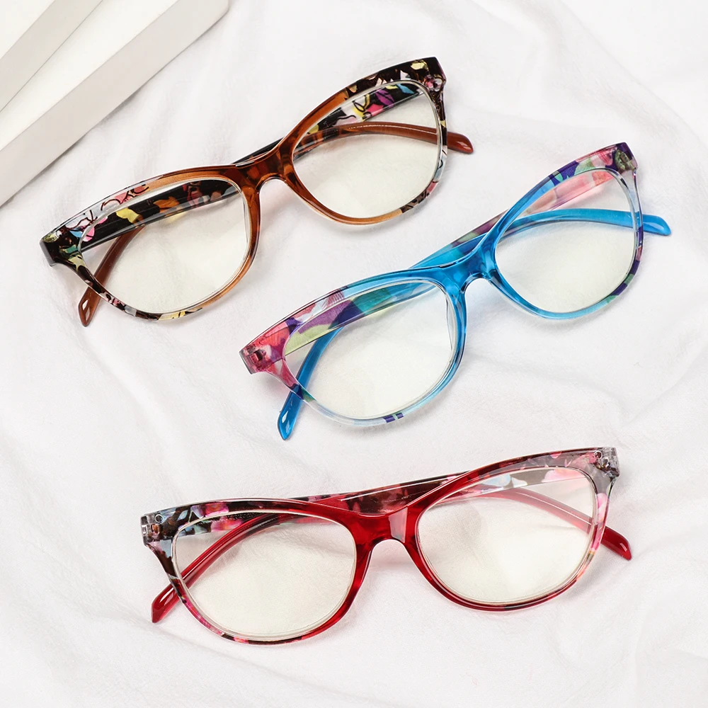 

1PC Fashion Prebyopia Glasses Men Women Vintage Reading Eyeglasses Hyperopia Transparent Optical Eyewear With Diopter +1.0~+ 4.0