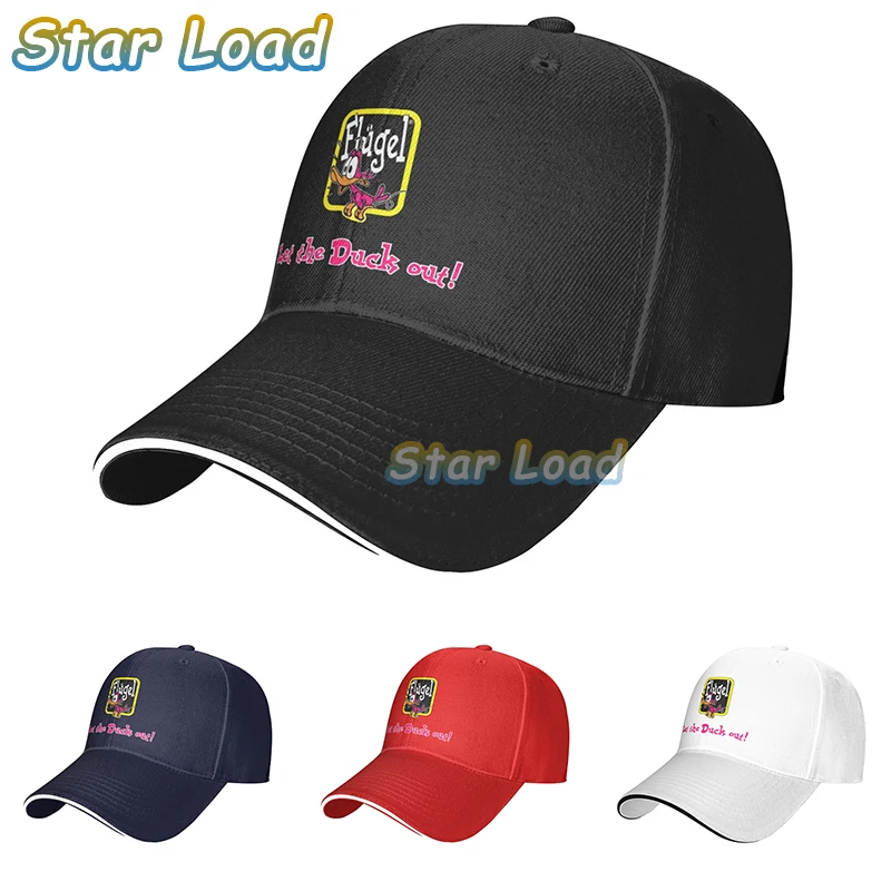 

2022 New Arrival Flugel Let The Duck Out Cap Baseball Caps Curved Hip Hop Hats Fashion Outdoor Adjustable Dad Hat for Unisex
