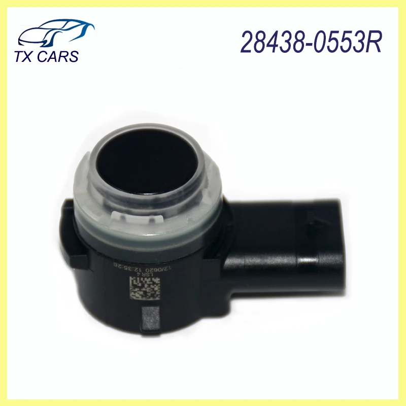 

Черный 28438-0553R PDC радар датчика парковки для Nissan Qashqai X-Trail Rogue 2021+ автомобильные аксессуары 284380553 Р