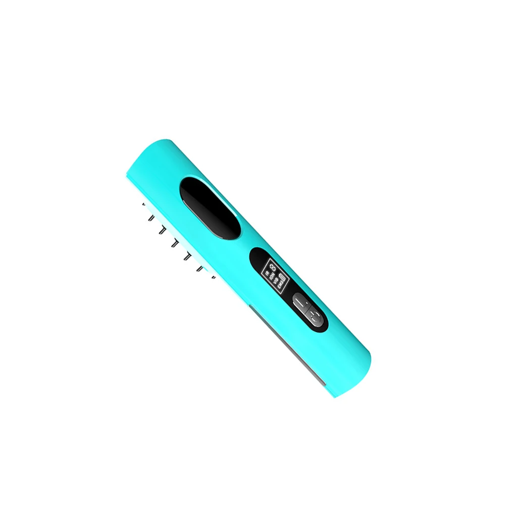 

Women Men Electric Handheld Head Massager 5 Modes Adjustable Vibration Massage Comb Microcurrent Scalp Combs White