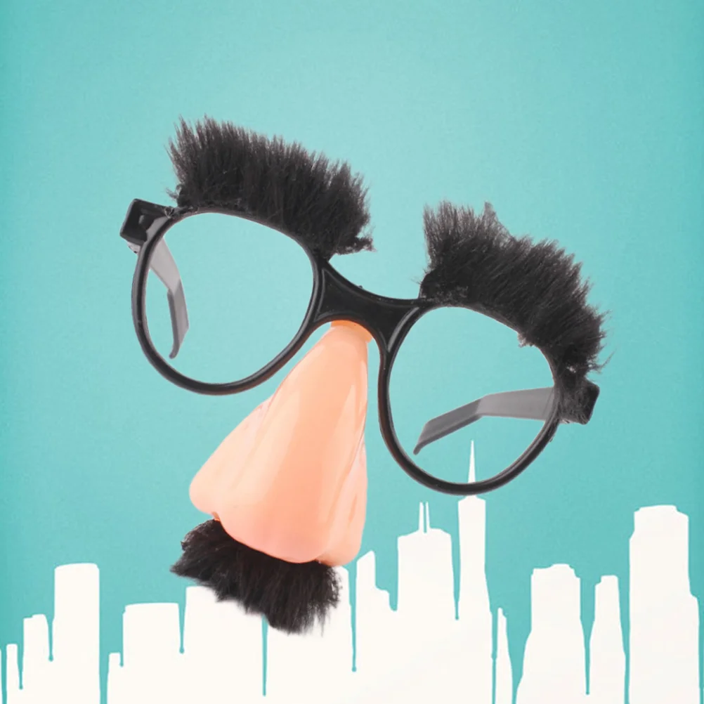 

Glasses Disguise Nose Funnymustachesunglasses Eyeglassesnovelty Party Fake Big Costumes Kids Costume Props Anddecorationsfuzzy