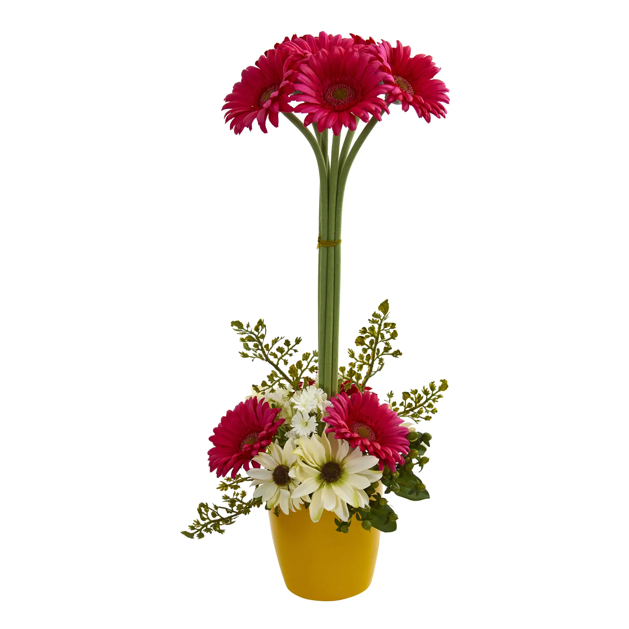 

Daisy Artificial Arrangement in Ceramic Vase