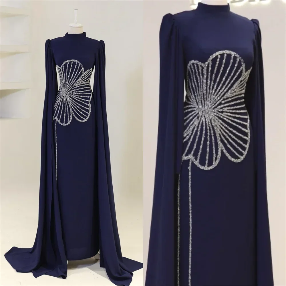 Торжественное платье для выпускного вечера вечернее дерианское с высоким