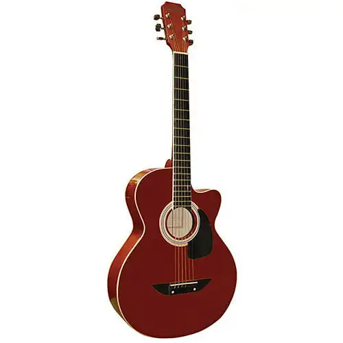 

38" Acoustic Guitar, Linden with Transparent