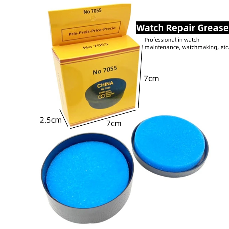 

Watch Waterproof Grease NO.7055 CH Automatic Adhesion Waterproof Oil Box O-Ring Seal Lubricant Gasket Professional Repair Tool