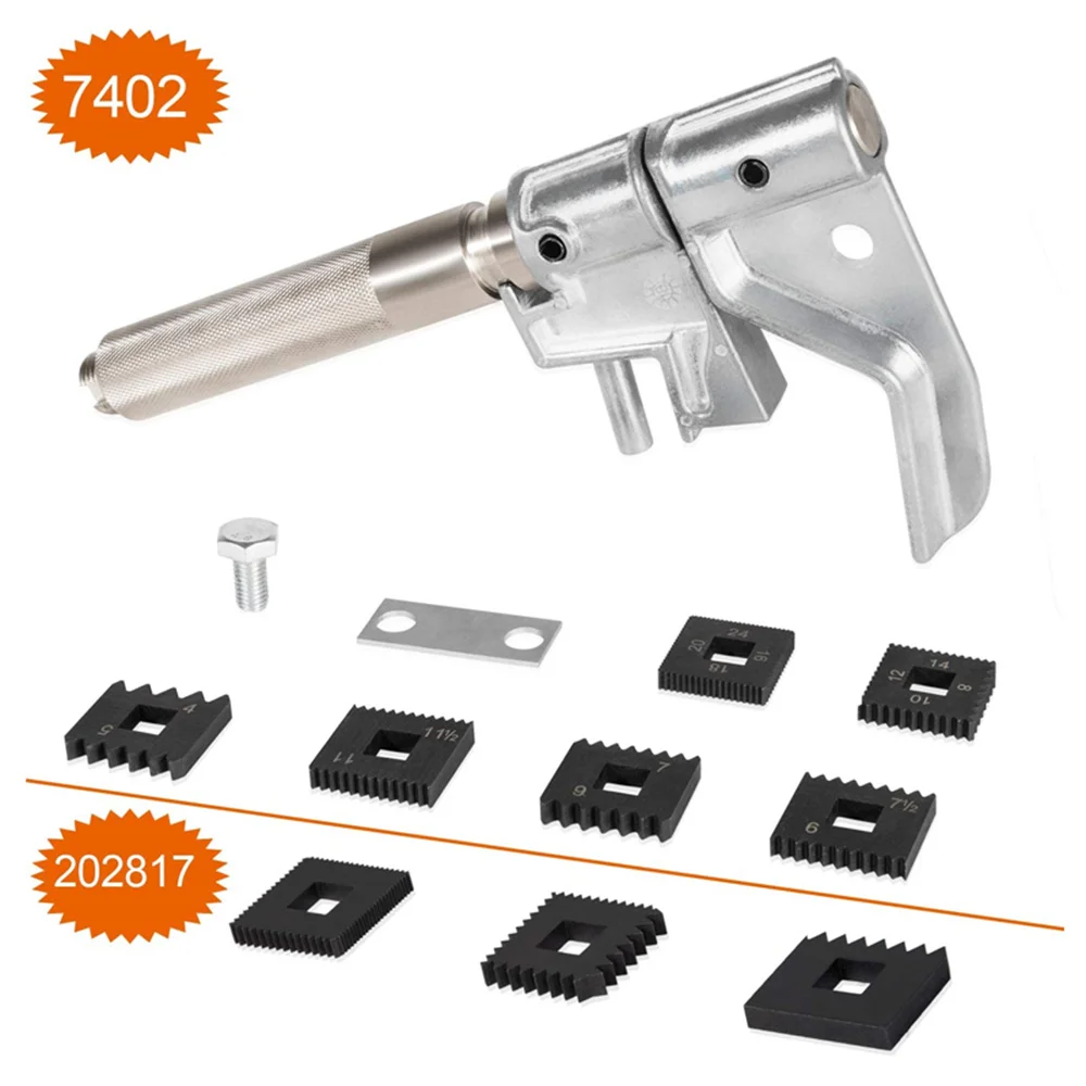 7402 Универсальный наружный резак, аналогичный инструменту для ремонта внешней резьбы OTC 7402, используется для наружной резьбы от 1-1/4 до 5 дюймов