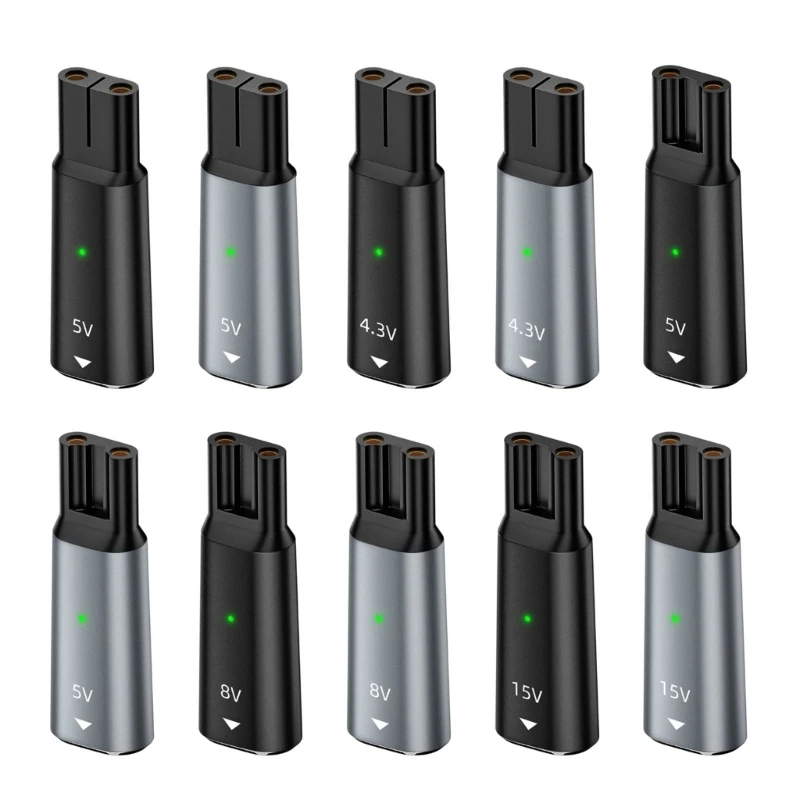 Разъемы питания USB C-2-контактный Тип C-2-контактные адаптеры для зарядки бритвы
