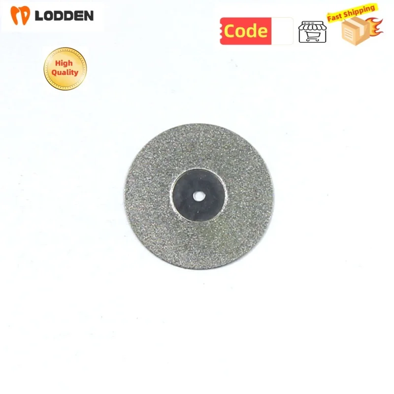 Стоматологические алмазные диски Lodden 0,150,190,200,30,4 мм, ультратонкие односторонние режущие диски, инструмент, 10 шт., ломтик для стоматологической лаборатории (art.: 3920cf3e296eb) - 3920cf3e296eb
