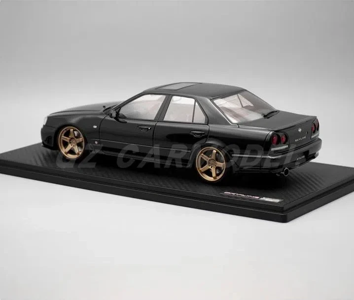 IG 1:18 R34 Skyline 25GT Turbo ER34 JDM имитация ограниченный выпуск смолы Металл статическая