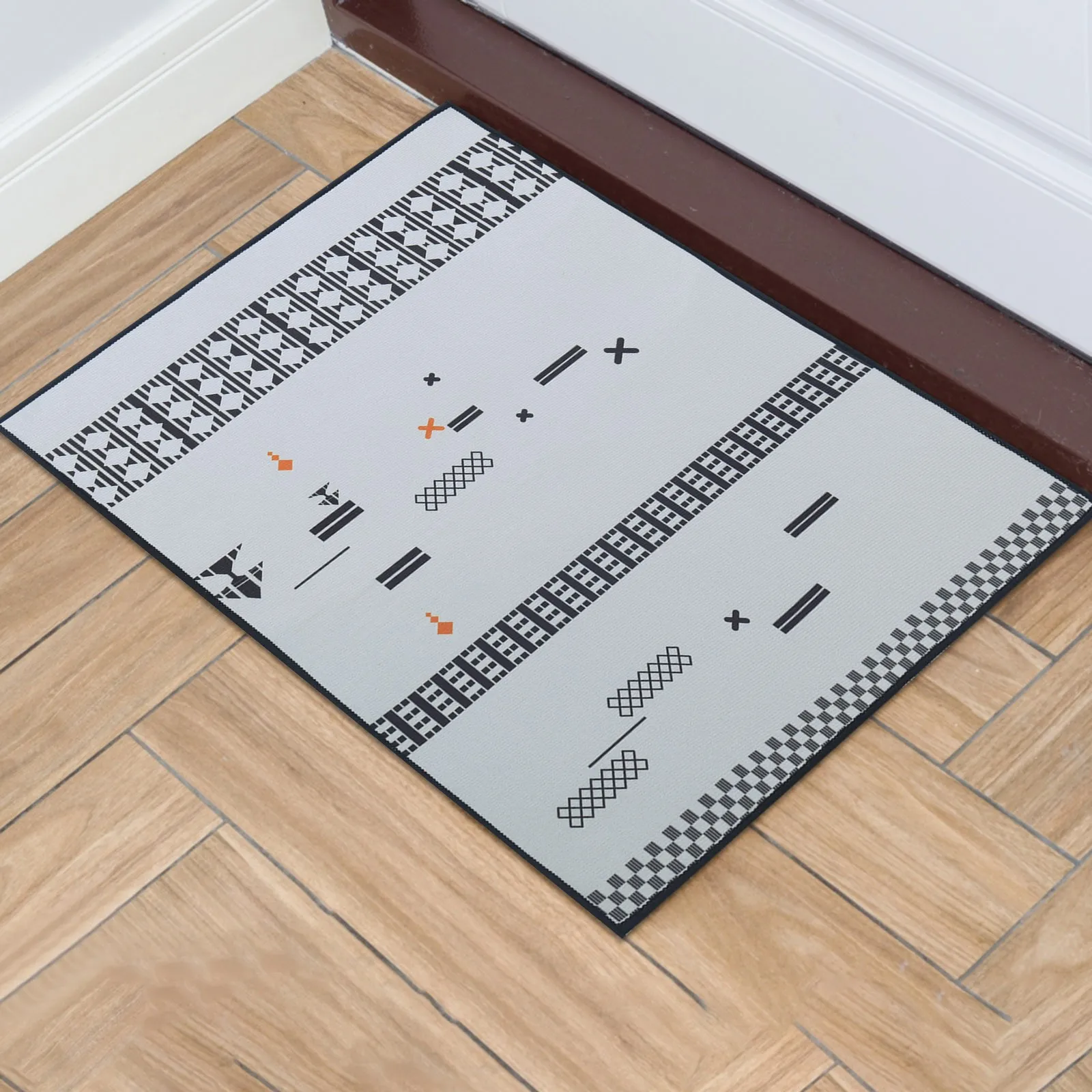 

Геометрический Коврик для гостиной с противоскользящим рисунком, Домашний напольный коврик с рисунком, бархатные декоративные коврики для...