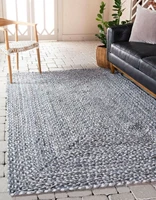 runner rug melange cotton rope weave style carpet living area rugs modern braided mat rugs and carpets for home living room