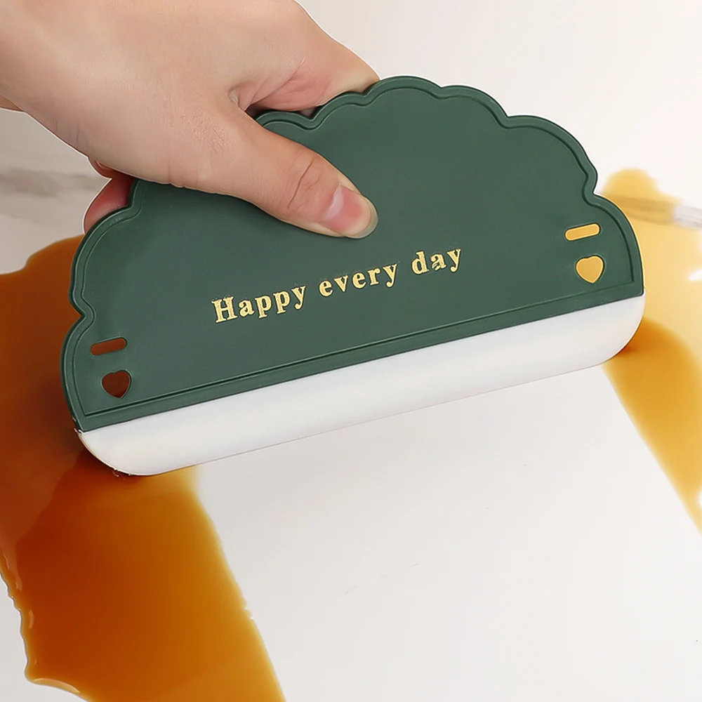 

Kitchen Cleaning Scraper Creative Cloud Mirror Cleaner Window Cleaning Brush Wiper Car Glass Scraper Bathroom Cleaning Tool