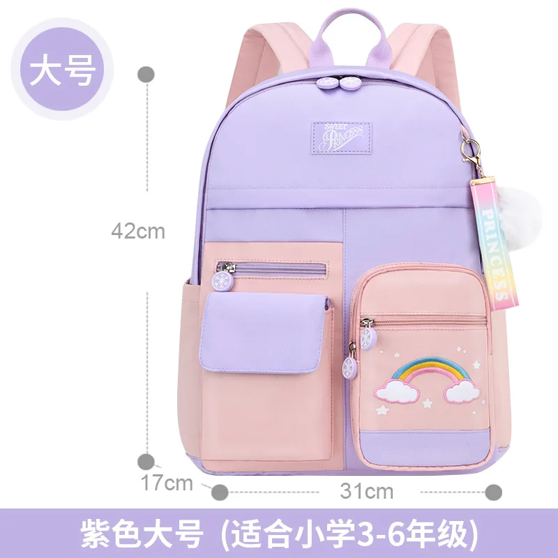 Children School Bags for Girls Orthopedic Backpack Kids princess Backpack schoolbag Primary School backpack Kids Satchel mochila