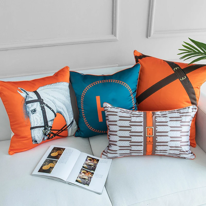 Brand New Modern Fashion Horse Style Home Cushion Cover Pill