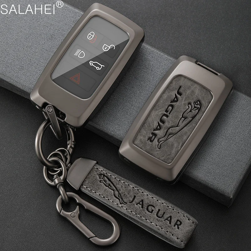 

Car Styling Key Case Full Cover Holder For Jaguar XEL XFL XF XE F-Pace E-PACE XJL XJ Guitar F-TYPE PACE Auto Key Bag Accessories