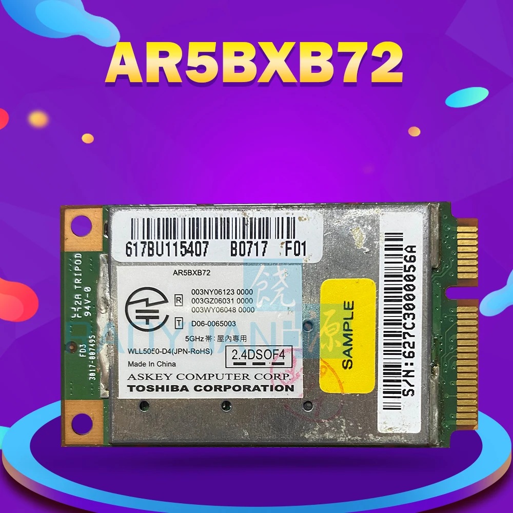 Atheros AR5418 AR5008 AR5BXB72 300Mbps Mini Pci-e Wireless Card