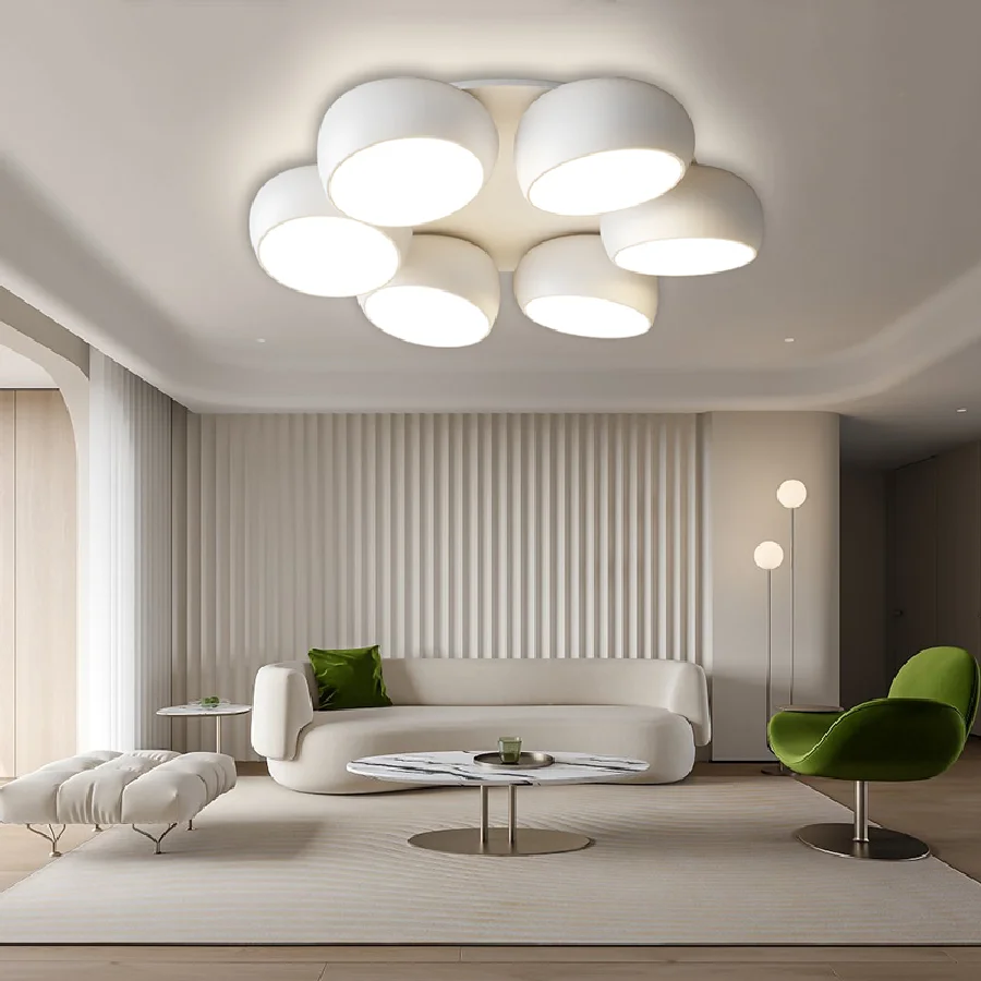 

Потолочная лампа для гостиной, Современная Минималистичная квадратная светодиодная Люстра для коридора, спальни, кухни, квартиры, зоны отд...