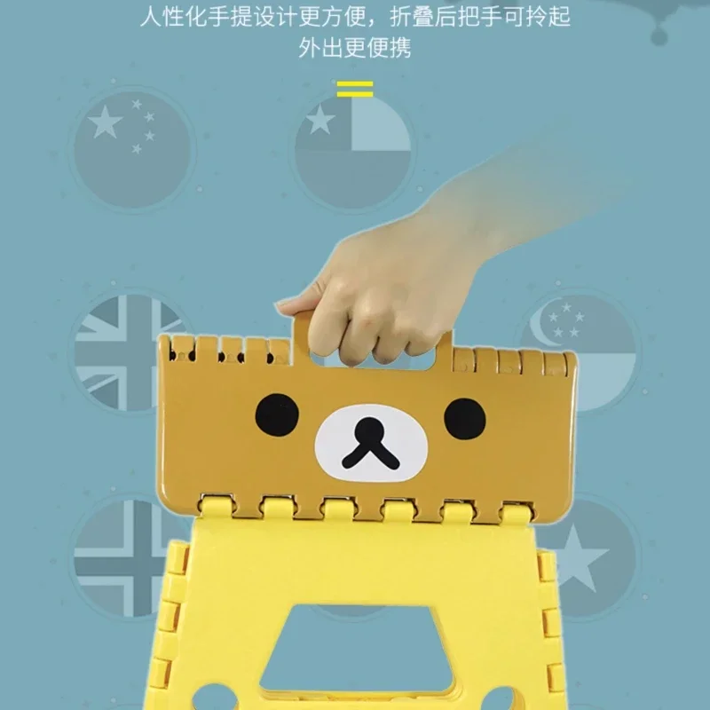 Табурет для спальни детский нескользящий портативный офисный компактный