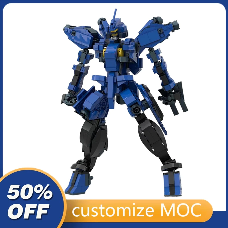 

812PCS Customized MOC Gundam Mecha EB-05s Gundam Robot Model Building Blocks Bricks Children birthday toys Christmas gifts