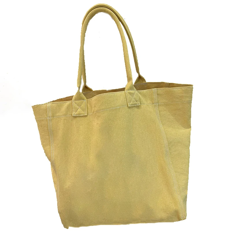 Женская холщовая сумка-тоут с надписью цвета в ассортименте