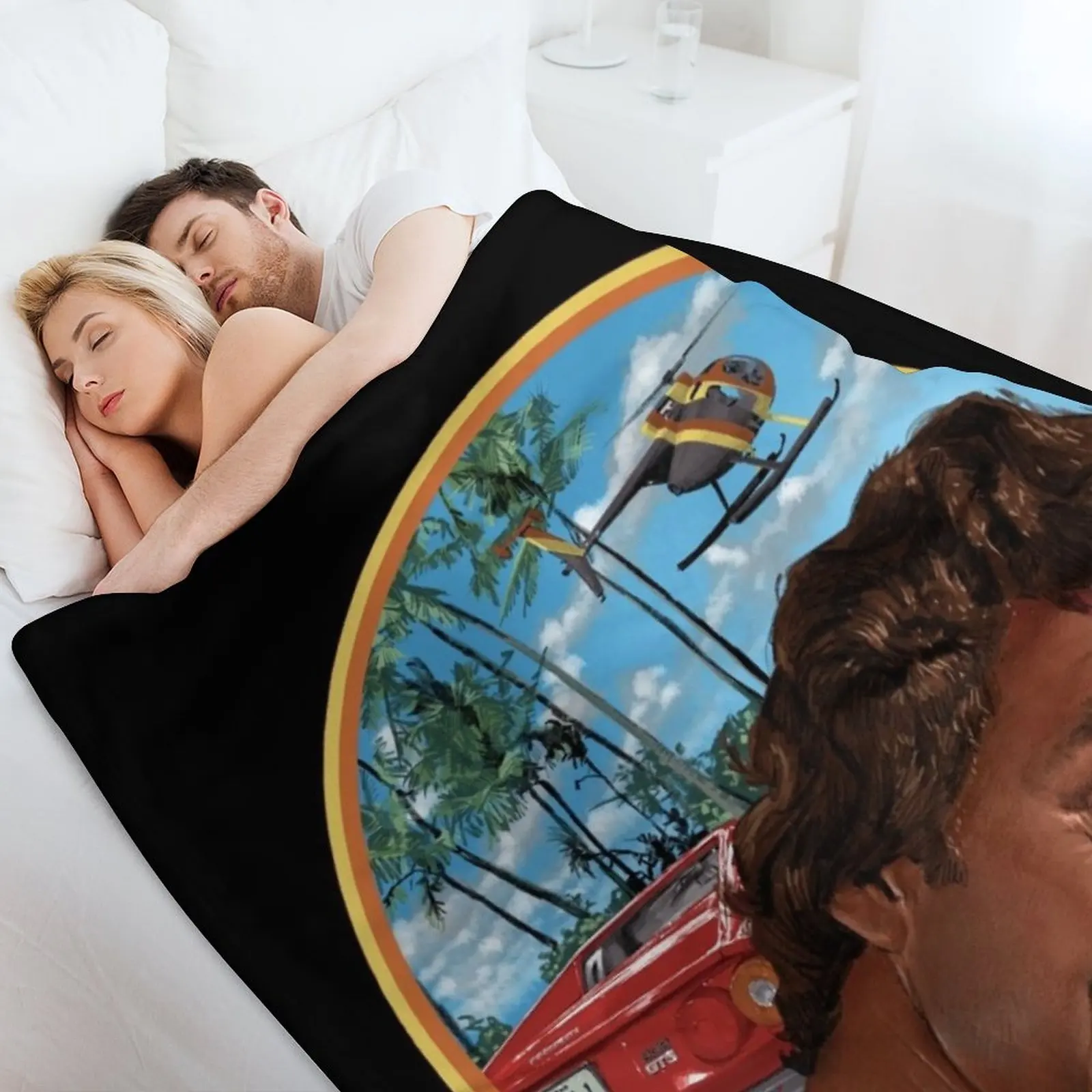 Hawa? Одеяло 80-х годов одеяло винтажные зимние кровати фланелевые одеяла