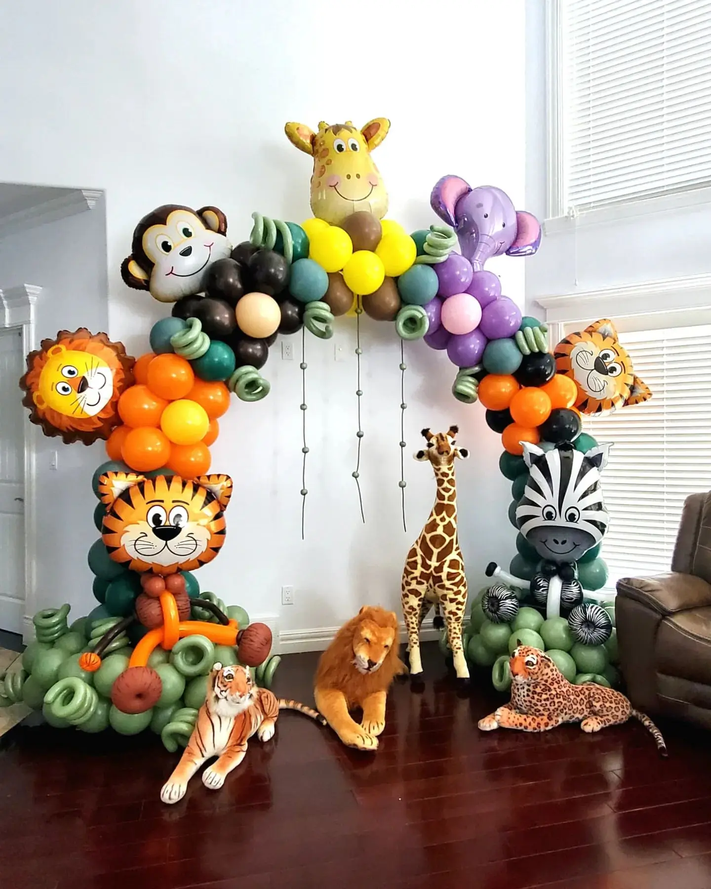 

Мини-Воздушные шары из фольги в виде головы животных, джунглей, животных, день рождения, лес, искусственное украшение, тигр, Зебра, Лев, Детские принадлежности для детского душа