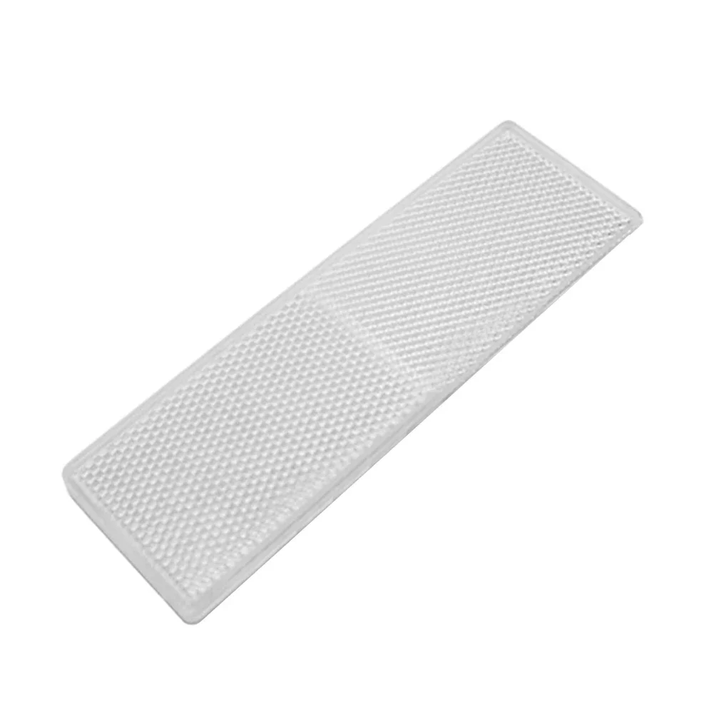 

Автомобильная светоотражающая наклейка для грузовика, мотоцикла, клейкая прямоугольная пластиковая отражатель, красная/белая предупреждающая пластина, наклейки, знак безопасности, лента