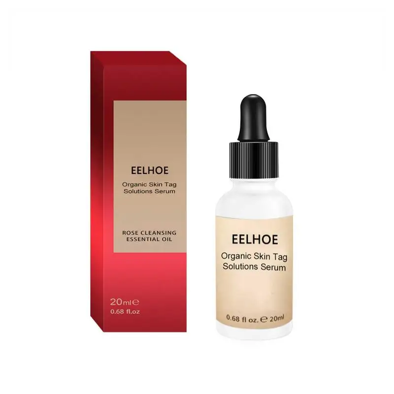 

Organic Skin Tag Solutions Serum Natural Skin Purifying Essence Tag Remover Serum Face Wart Tag Mole Freckle Painless TSLM