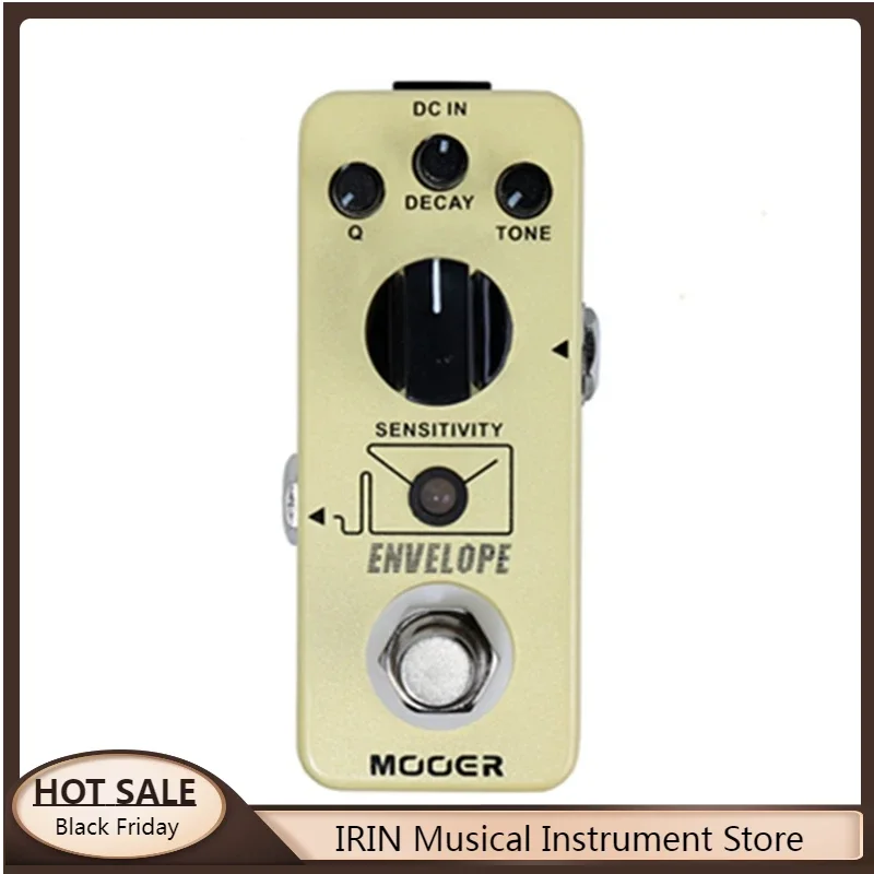 

MOOER Envelope Analog Auto Wah Guitar Effect Pedal Envelope Filter True Bypass Pedal Electric Guitar Bass Parts & Accessories