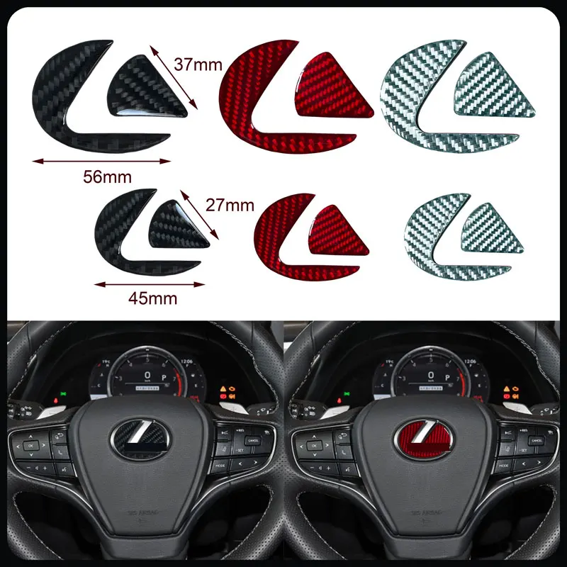 Автомобильный интерьер из углеродного волокна Автомобильное рулевое колесо