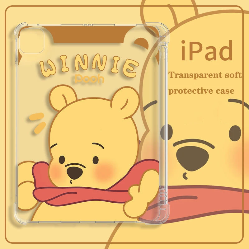

Прозрачный силиконовый чехол для iPad mini 4 5 6 iPad Air 1 2 3 Pro 2018 2017Pro 2021 2020 12,9 дюйма