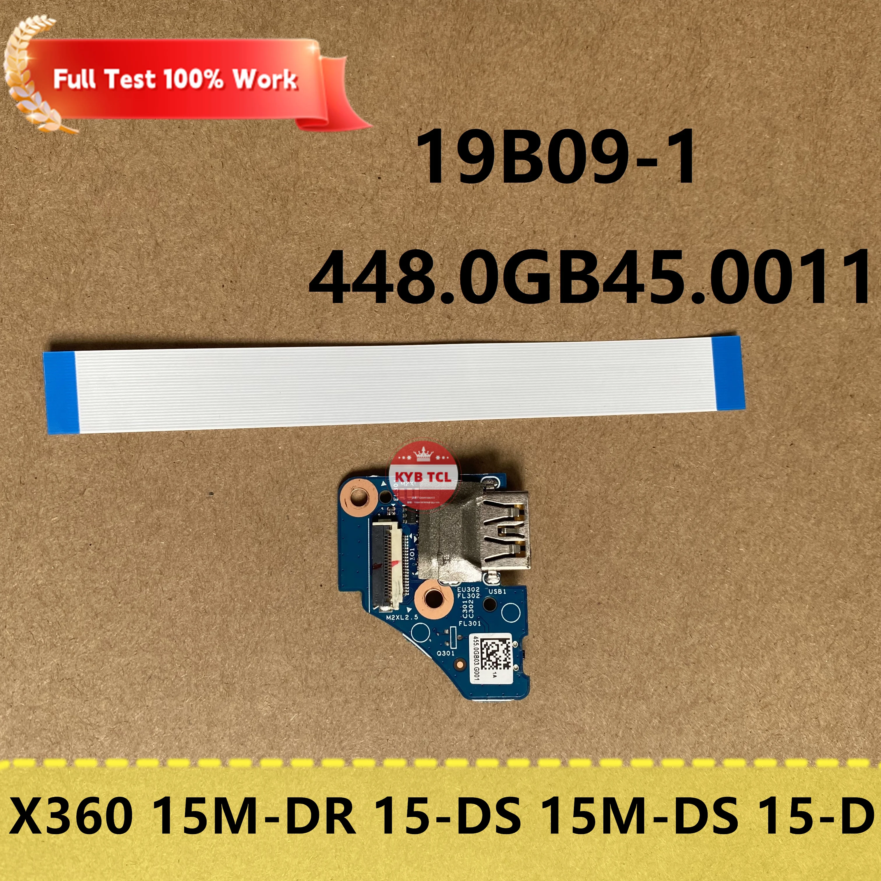 19B09-1 448.0GB45.0011 Ноутбук для HP ENVY X360 15M-DR 15-DS 15M-DS 15-DR оригинальная USB-переключатель