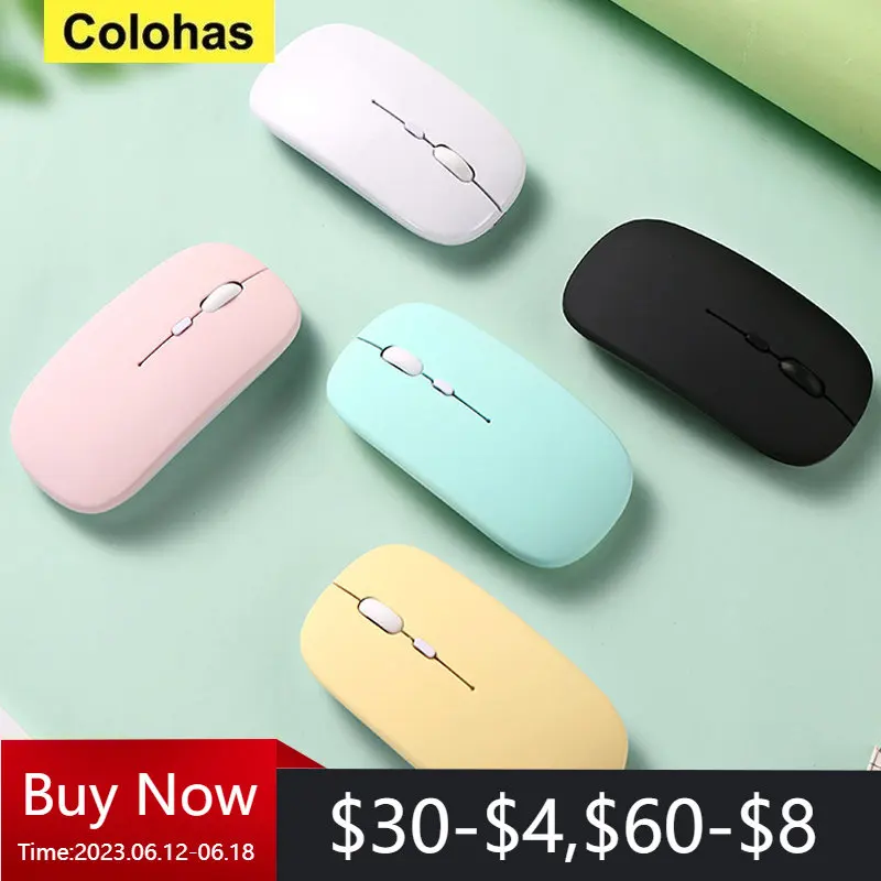 Wireless Bluetooth Mouse Portable Magic Silent Ergonomic Mice For Laptop iPad Tablet Notebook Mobile Phone Office Gaming Mouse