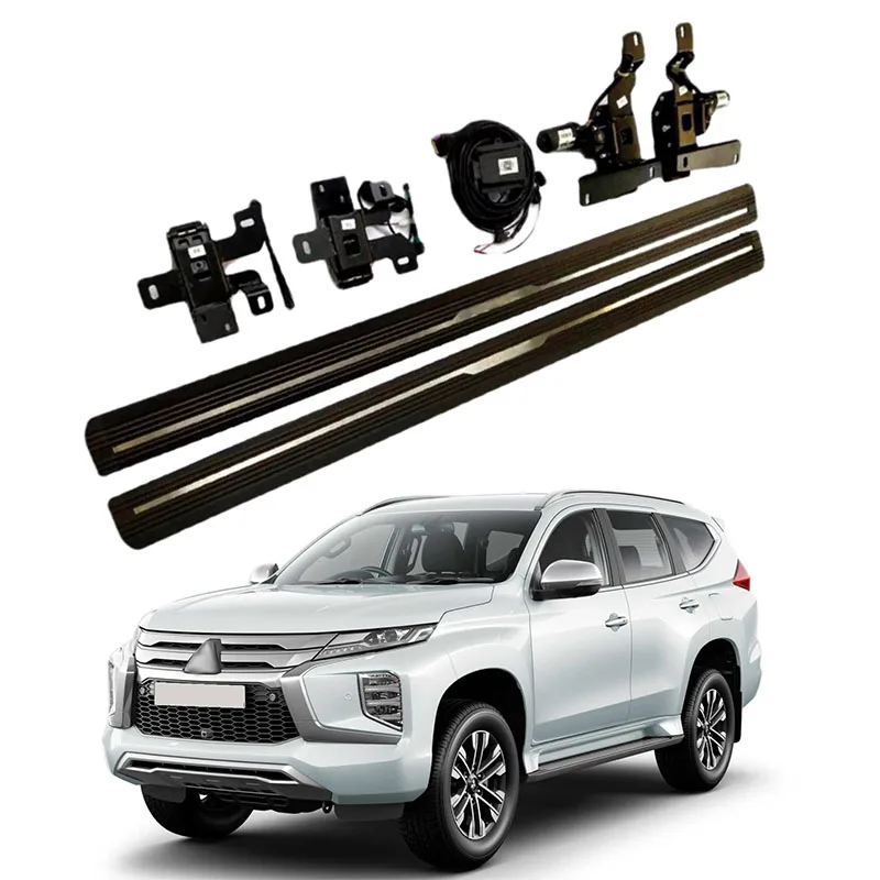 

Electric Side Step Auto Running Board Automatic Powerstep Foot Pedal For PAJERO Sport 2019 2020 2021 2022