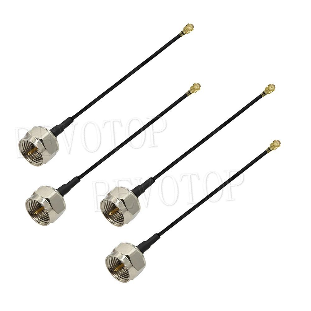 2 шт. F штекер/гнездо к IPX/IPEX1 гнездо RF1.37 коаксиальный кабель для Wi-Fi 3G антенный