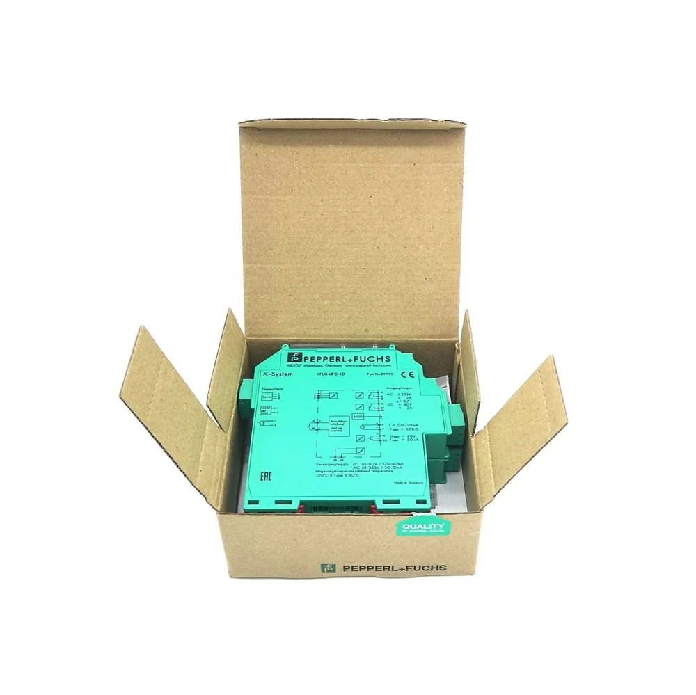 Pepperl + Fuchs P F &amp Slimme Zender Voeding Output Huidige Gootsteen KFD2-STC4-Ex1-Y1