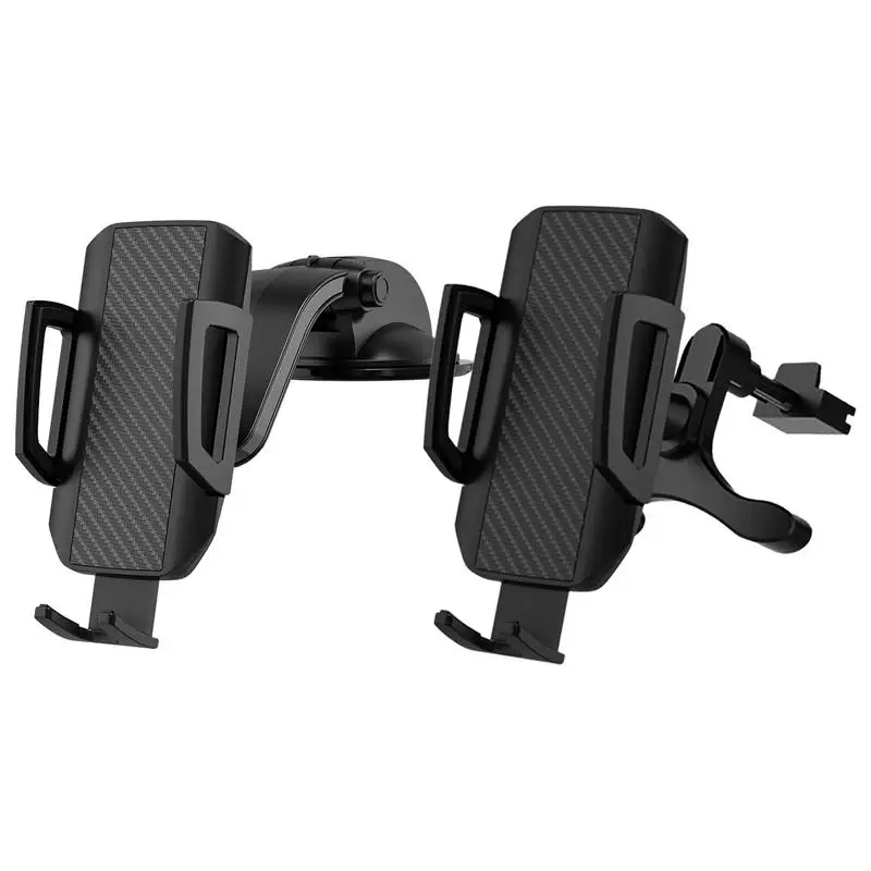 

Car Phone Holder 360-Degree Rotatable Car Phone Bracket Anti-Shake Silicone Pads One-handed Phone Organizer 4.7-7 Inch Phones