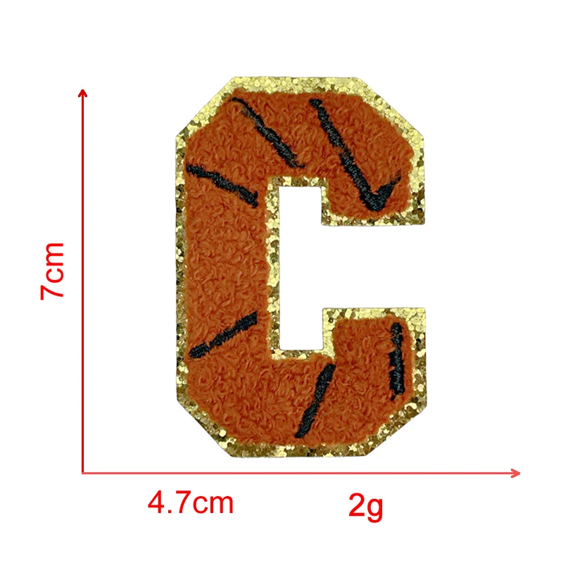 Патчи с вышивкой в виде баскетбольного полотенца