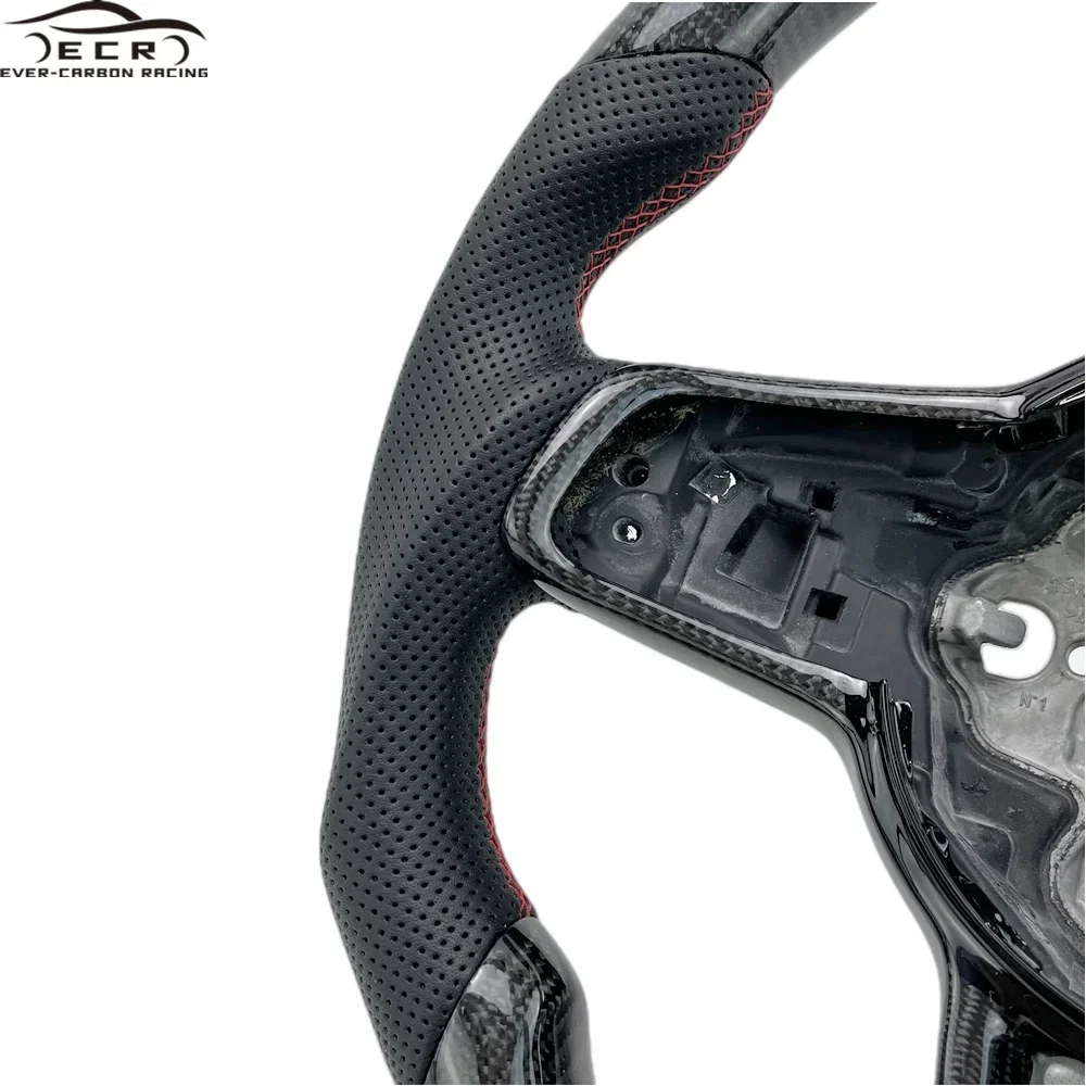 Ever-Carbon Racing ECR Интерьерные аксессуары Рулевое колесо из углеродного волокна с